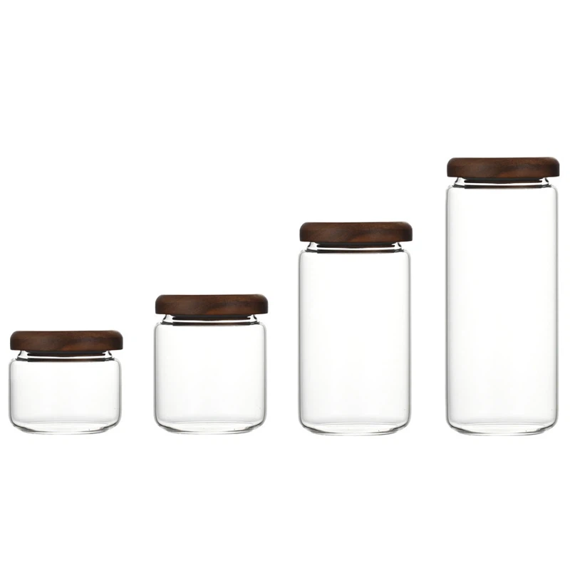 Round High Borosilicate Storage Jar